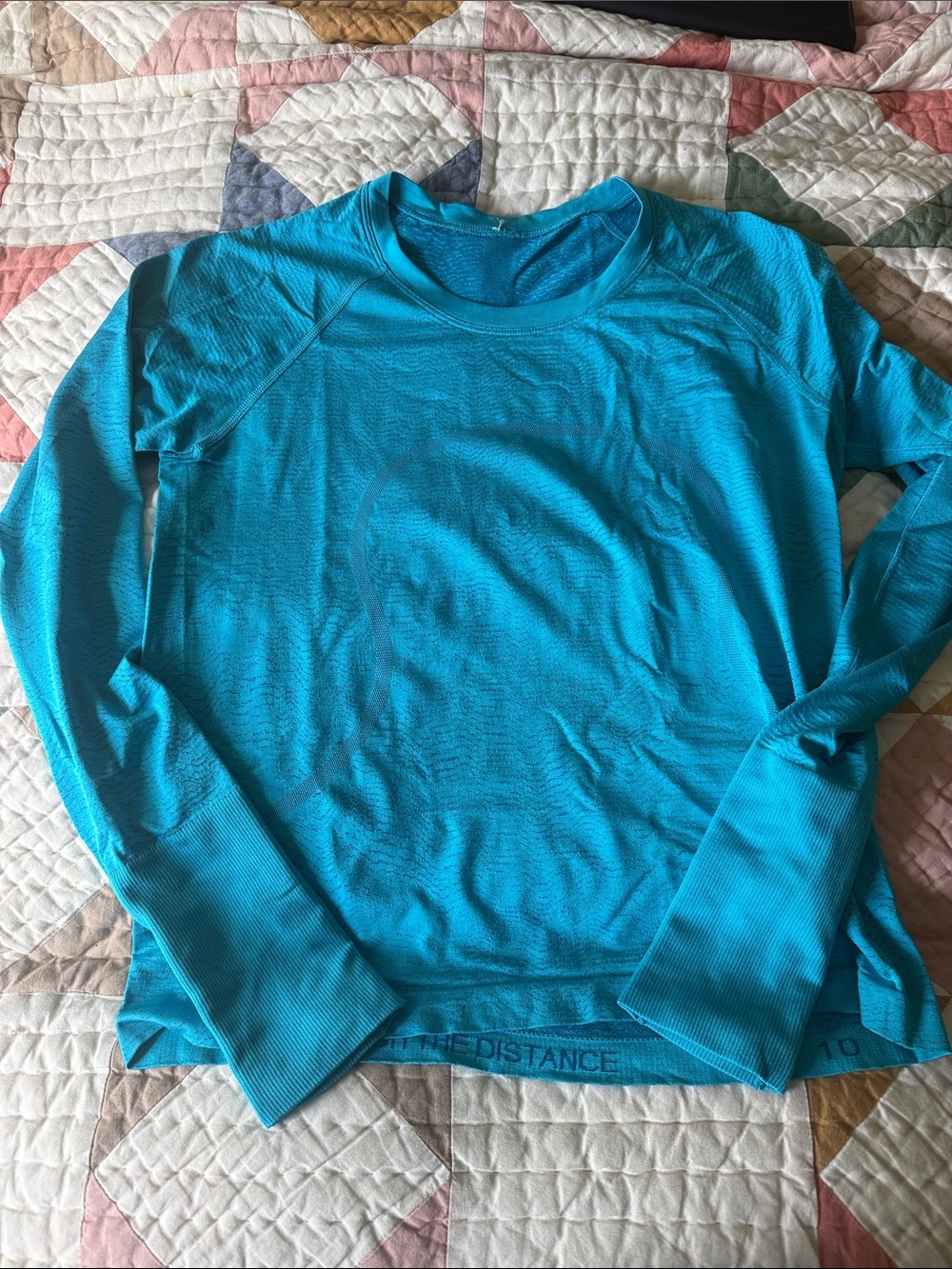 Lululemon long sleeve swiftly race length